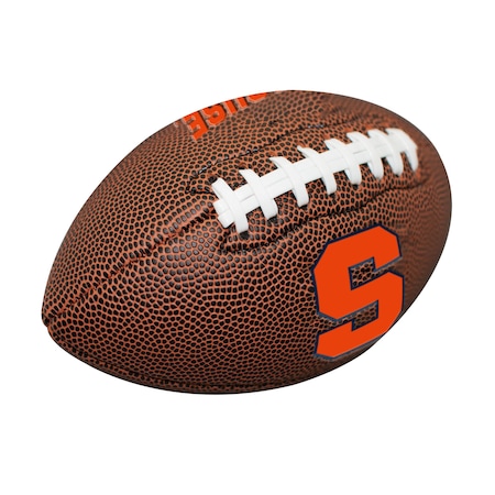 Logo Brands Syracuse Mini Size Composite Football 214-93MC-1